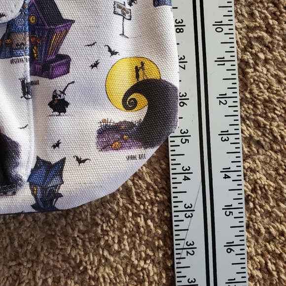 LOUNGEFLY Nightmare Before Christmas Halloween Town Backpack - Picture 8 of 15